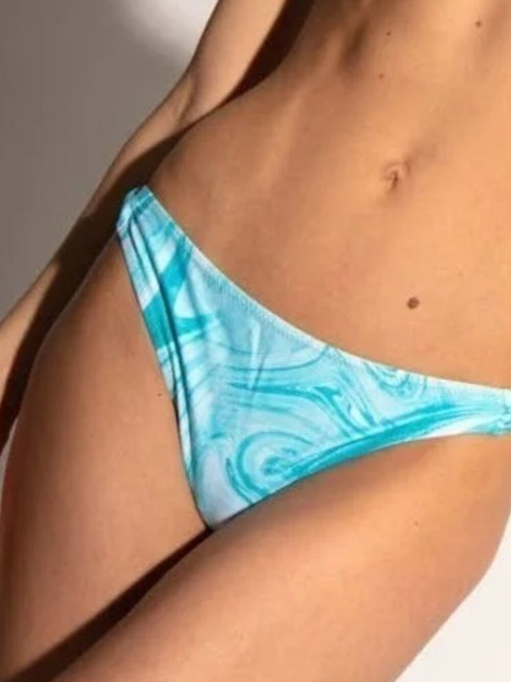 Ganni Bikini Bottom in Bachelor Blue EU 42/ US size M